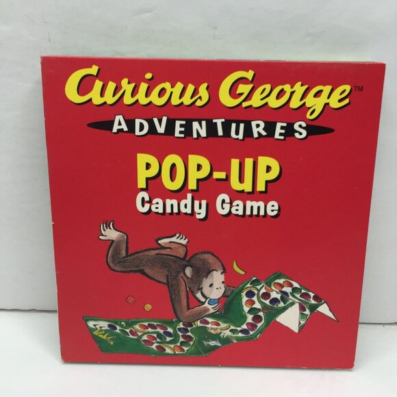 Lot 3 Kid Books Curious George Candy Game Pooh I'm Sorry Very Hungry Caterpillar - Picture 2 of 16